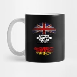 British Grown With German Roots - Gift for German With Roots From Germany Mug